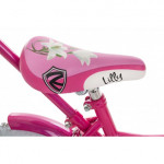 Detský bicykel 12" Rock Kids LILLY ružovo-biely 